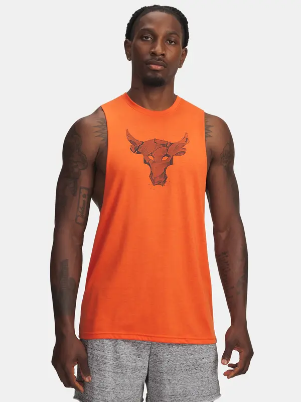 Under Armour Мъжки потник Under Armour Pjt Rck Q4 SL Graphic-ORG