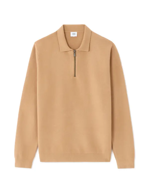 Celio Мъжки пуловер Celio Polo без цип