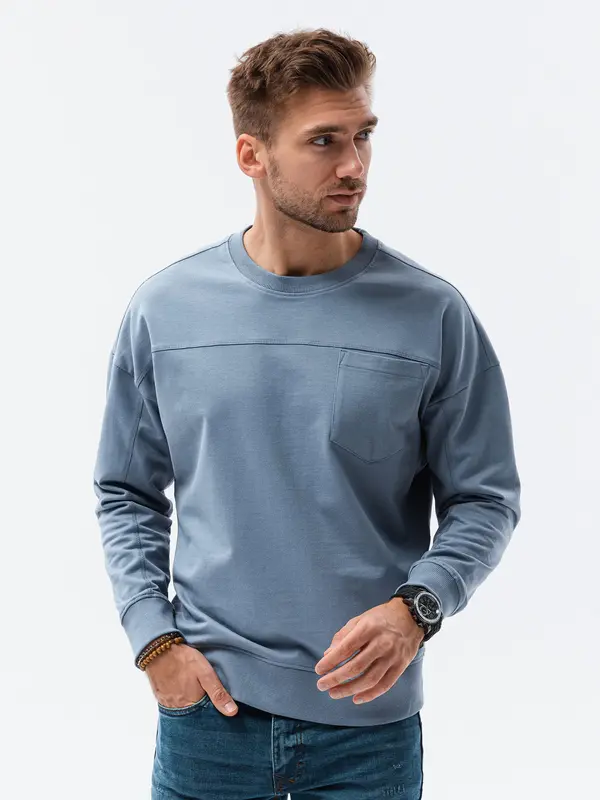 Ombre Мъжки пуловер Ombre Comfort