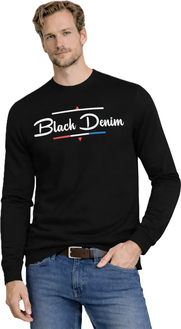 JUMPER Мъжки пуловер с качулка