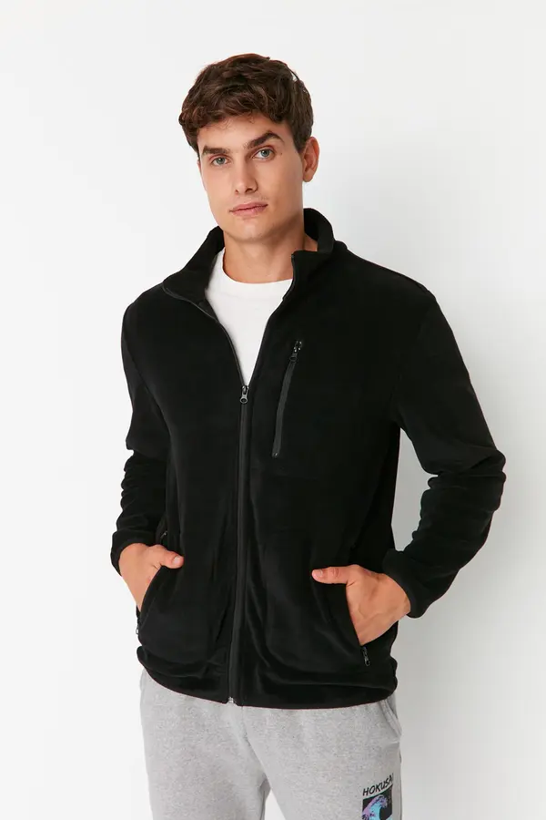 Trendyol Мъжки пуловер Trendyol Zip-Up
