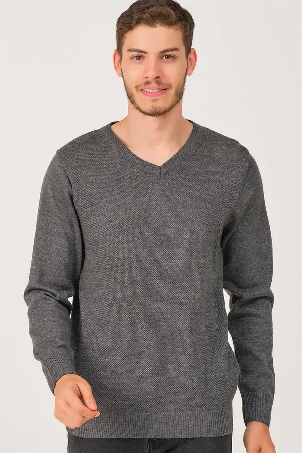 dewberry Мъжки пуловер. dewberry Siyah