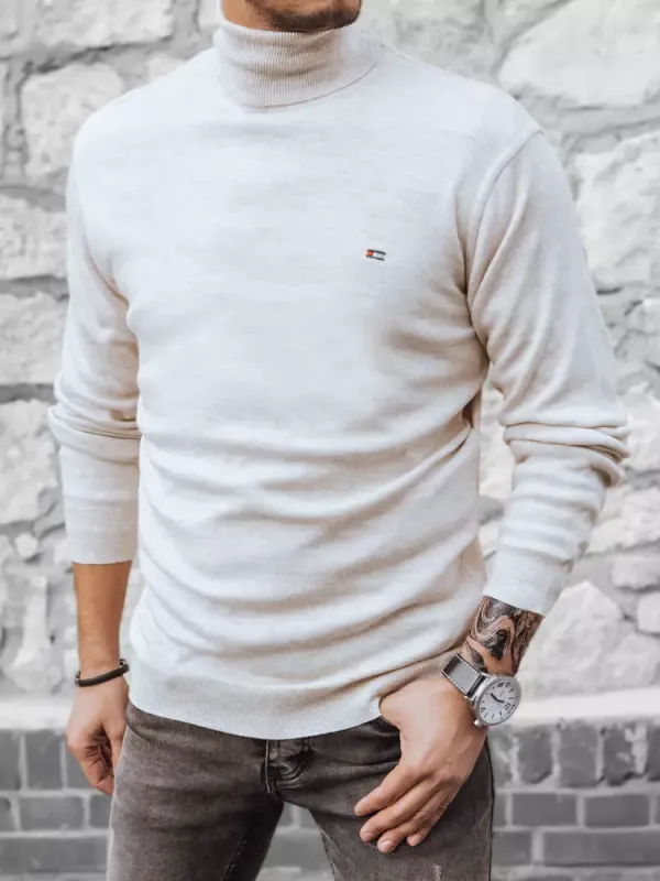 DStreet Мъжки пуловер. DStreet Beige