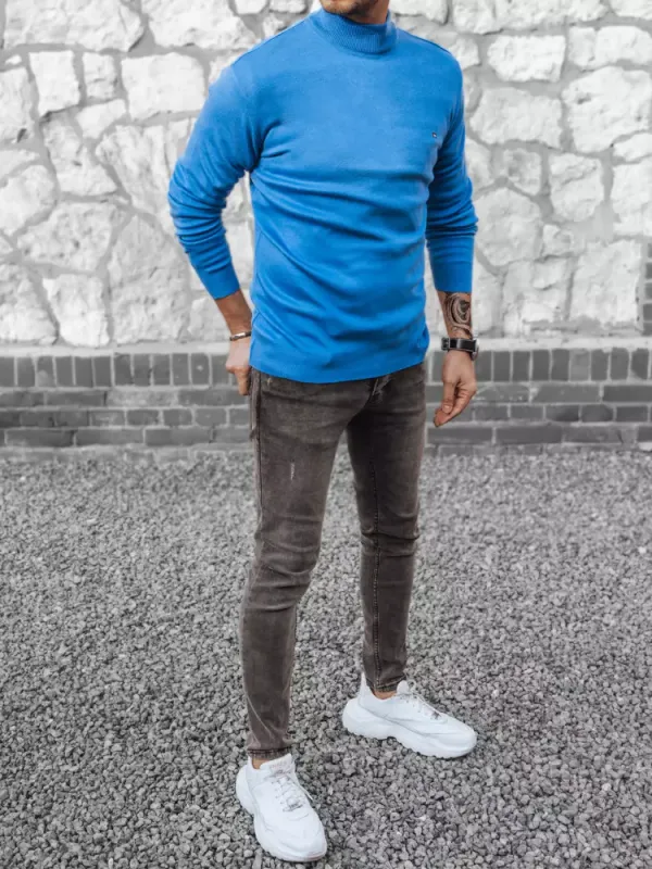 DStreet Мъжки пуловер. DStreet Blue