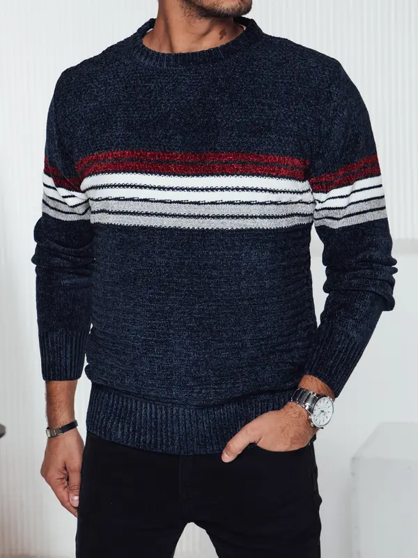 DStreet Мъжки раиран пуловер Dstreet