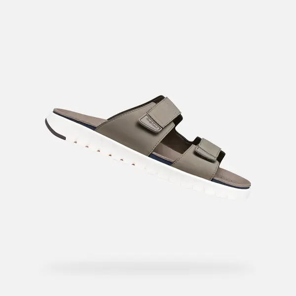 GEOX Мъжки сандали Geox Flextride S в сиво