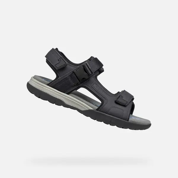 GEOX Мъжки сандали Geox Spherica EC5 в черно
