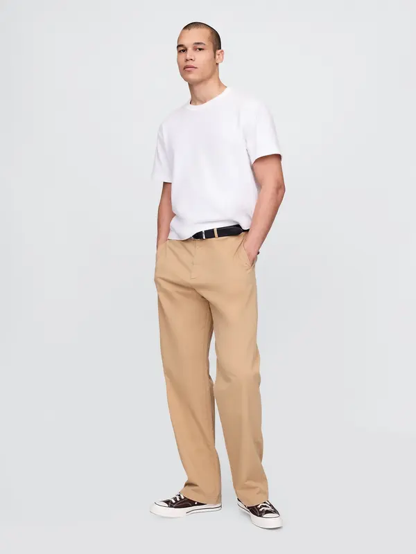 GAP Мъжки широки каки панталони GAP