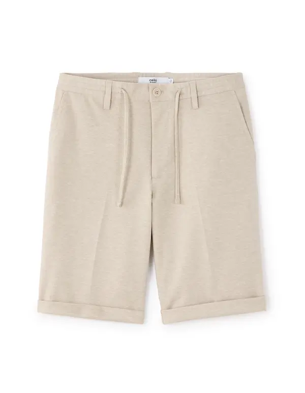 Celio Мъжки шорти Celio Doevanbm, бежови