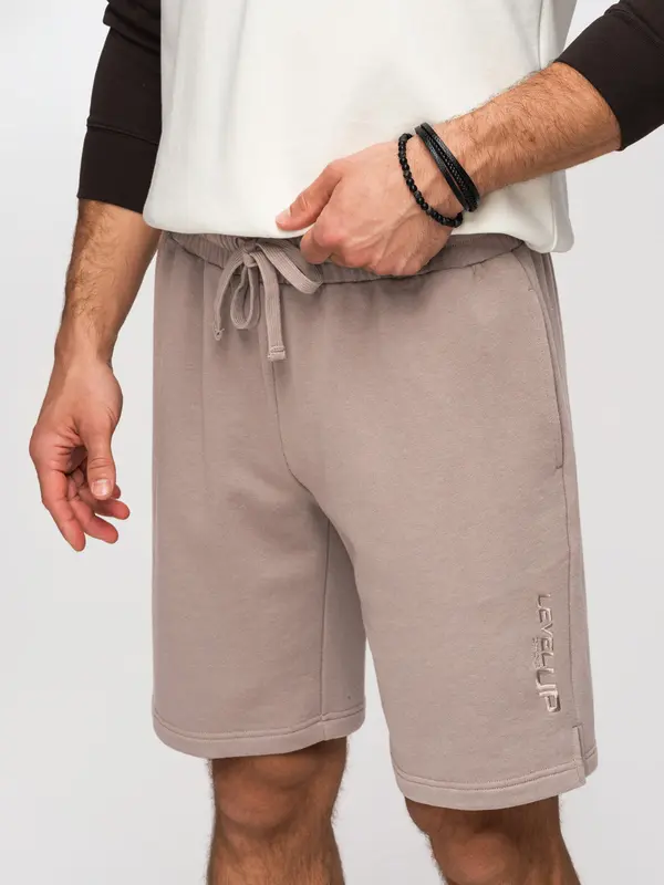 Ombre Мъжки шорти REGULAR FIT от френска тери