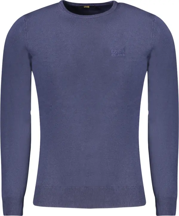 Cavalli Class Мъжки син пуловер Cavalli Class