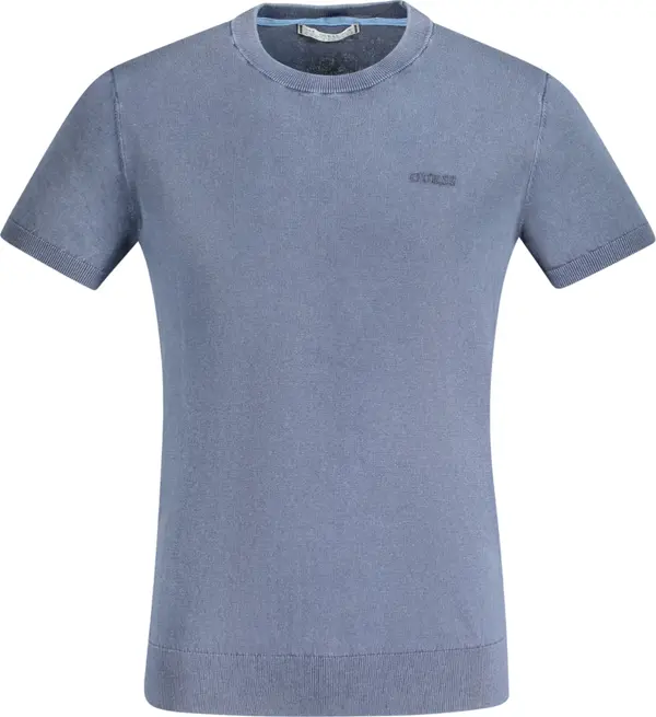 GUESS JEANS Мъжки син пуловер GUESS JEANS