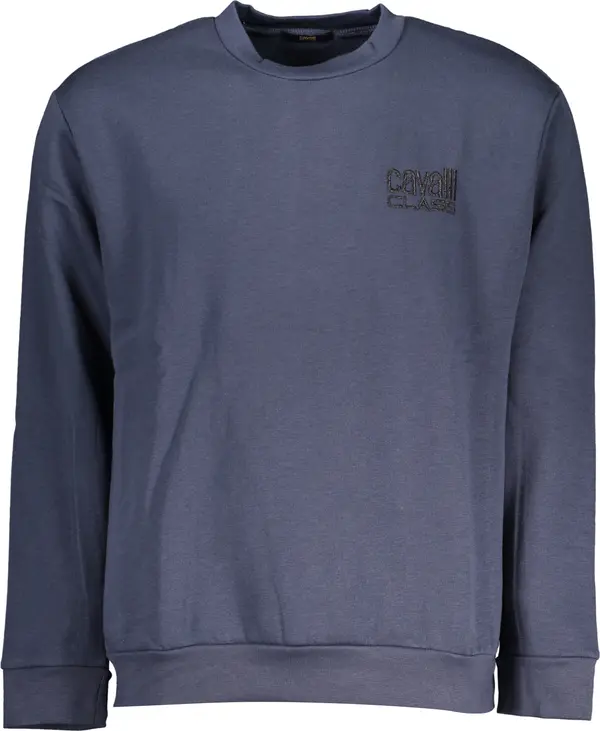 Cavalli Class Мъжки син суитшърт Cavalli Class
