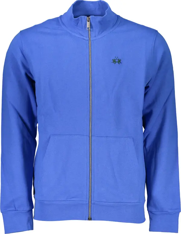 La Martina Мъжки син суитшърт с цип