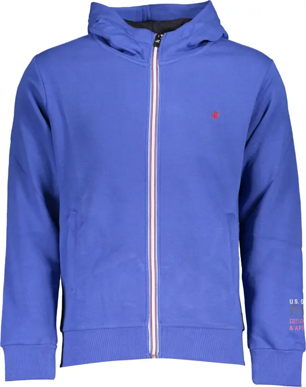 U.S. GRAND Мъжки син суитшърт с цип