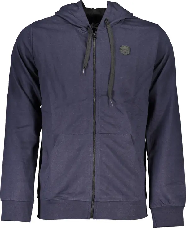 GIAN MARCO VENTURI Мъжки син суитшърт с цип GIAN MARCO VENTURI