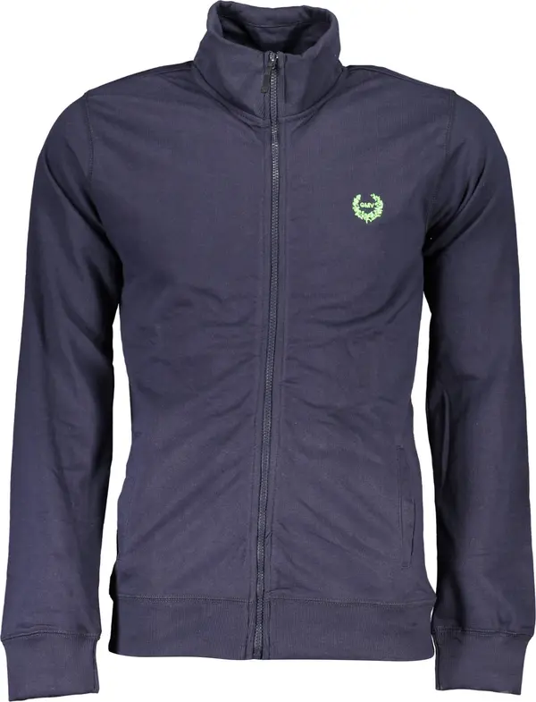 GIAN MARCO VENTURI Мъжки син суитшърт с цип GIAN MARCO VENTURI