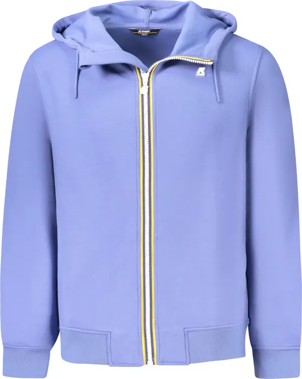 K-Way Мъжки син суитшърт с цип K-WAY