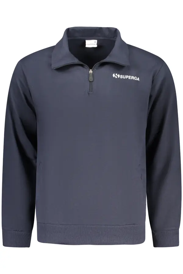 Superga Мъжки син суитшърт с цип SUPERGA