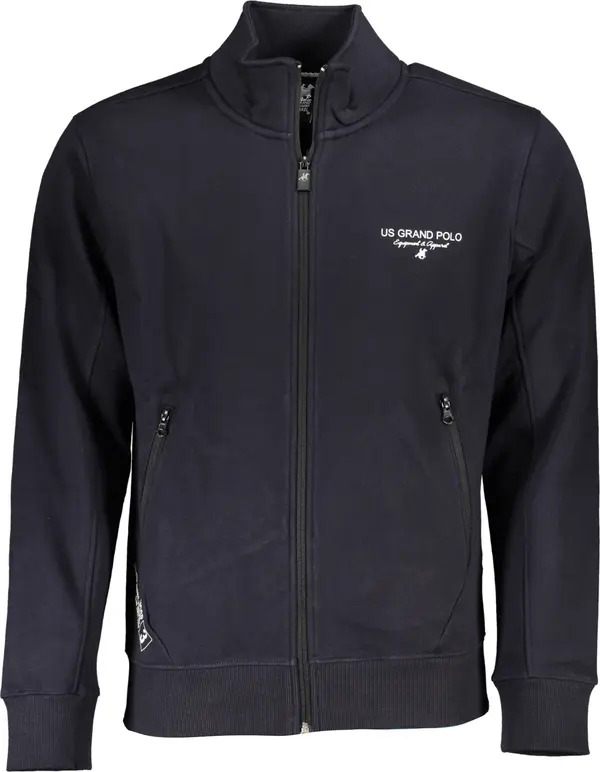 U.S. GRAND Мъжки син суитшърт с цип US Grand Polo