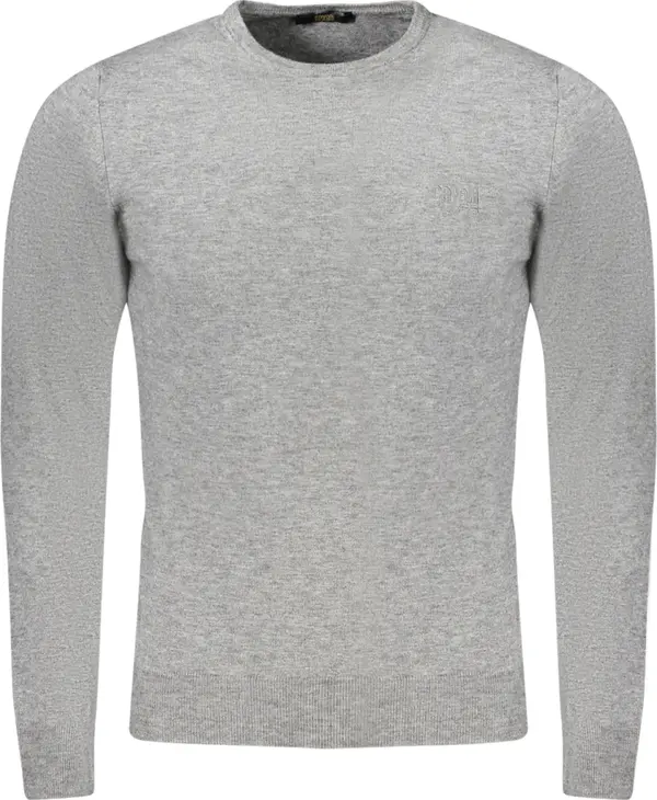 Cavalli Class Мъжки сив пуловер Cavalli Class