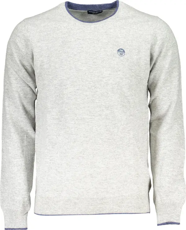 North Sails Мъжки сив пуловер North Sails