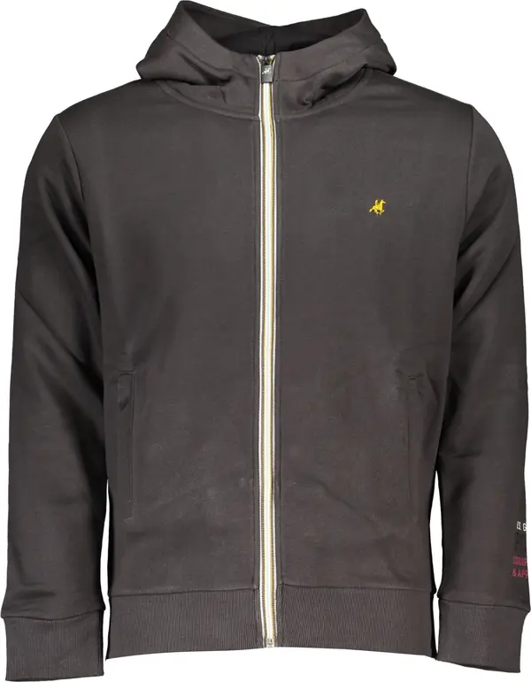 U.S. GRAND Мъжки сив суитшърт с цип