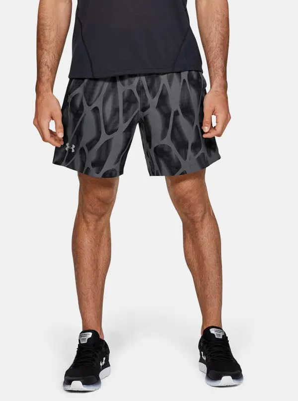 Under Armour Мъжки сиви шарени къси панталони Under Armour Launch SW