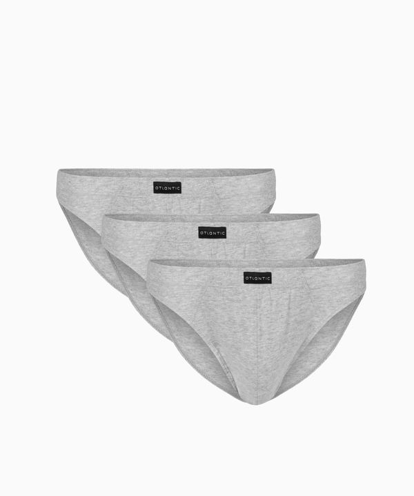 Atlantic Мъжки слипове Atlantic i586_3BMP-322-SZARY MELANŻ