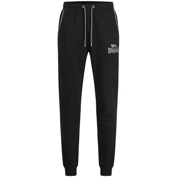 Lonsdale Мъжки спортен панталон Lonsdale 115071-Black/Grey