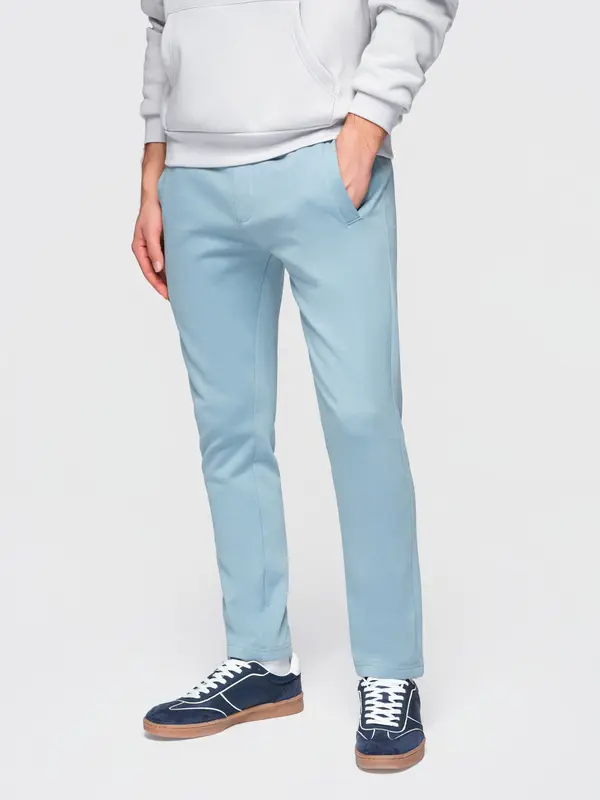 Ombre Мъжки спортен панталон Ombre Basic, светлосин