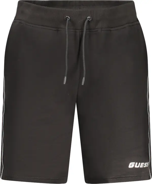 GUESS JEANS Мъжки спортни панталони GUESS черни