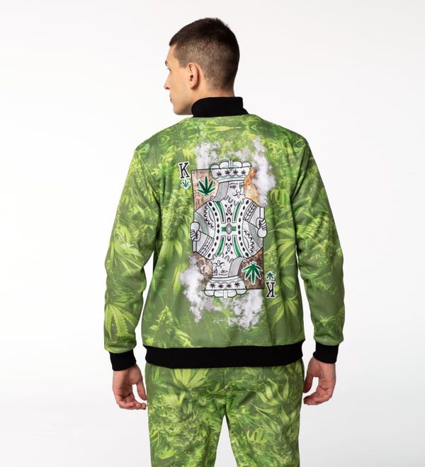 Mr. GUGU & Miss GO Мъжки суичър Mr. GUGU & Miss GO King Of Ganja