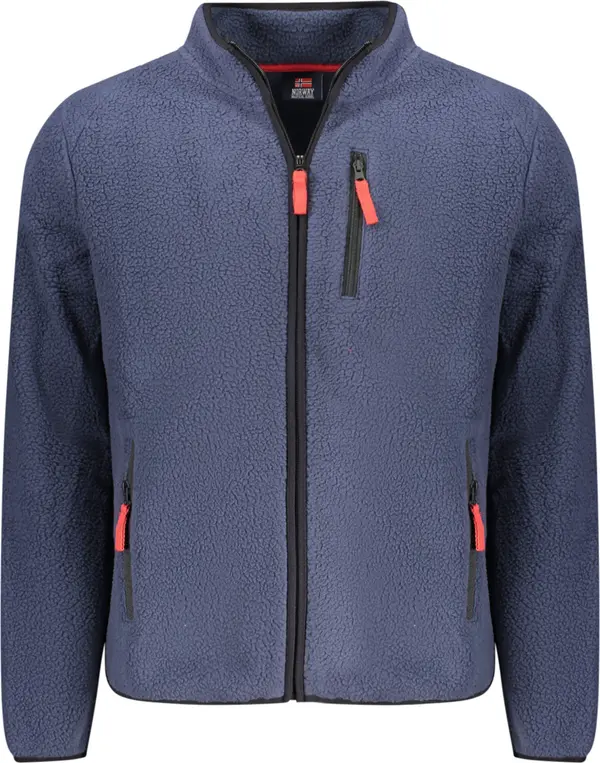 NORWAY 1963 Мъжки суичър с цип от полар