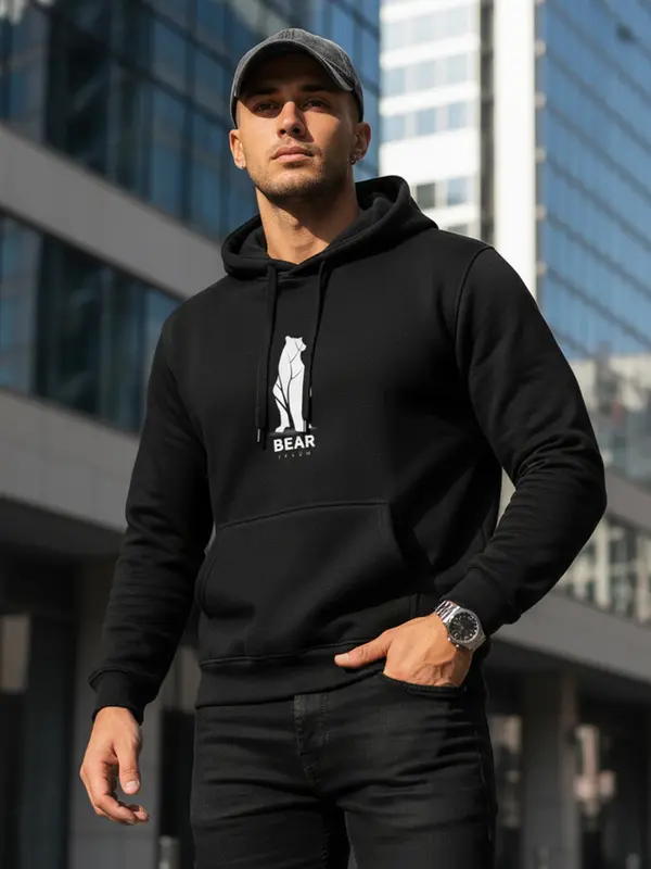 DStreet Мъжки суичър с качулка