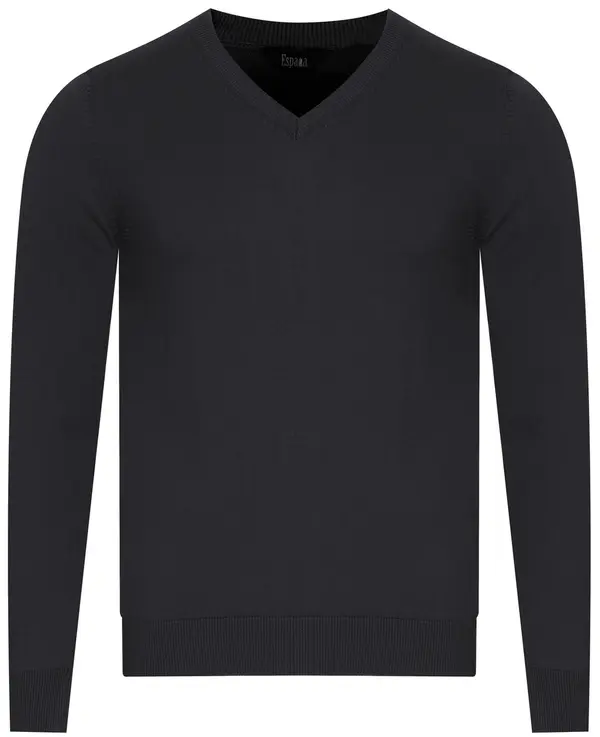 ESPADA Мъжки суичър с качулка ESPADA - Тъмно сив