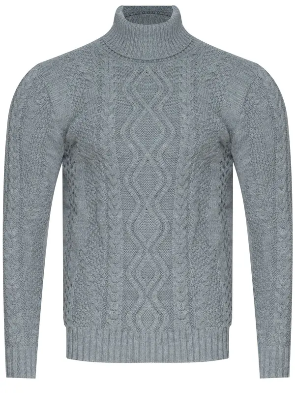 FUTRIOM Мъжки суичър с качулка FUTRIOM - сив