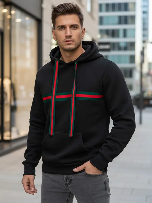 DStreet Мъжки суичър с качулка