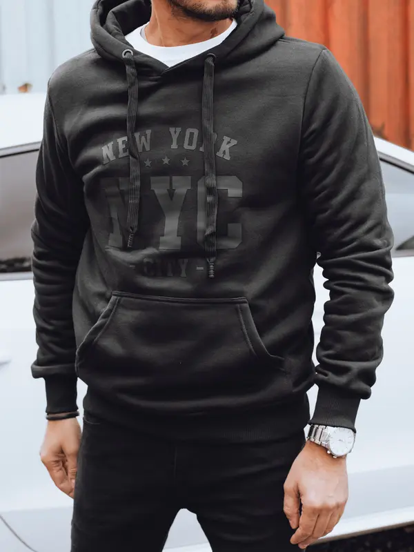 DStreet Мъжки суичър с качулка New York