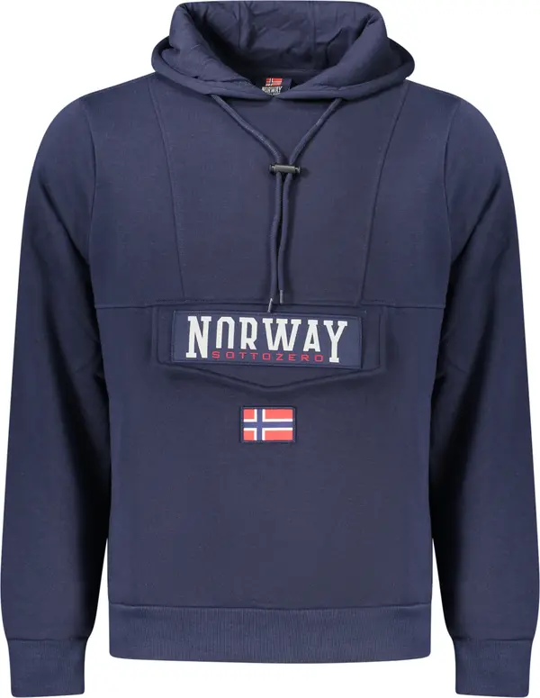 NORWAY 1963 Мъжки суичър с качулка Norway