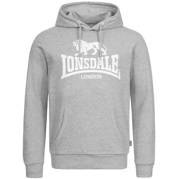 Lonsdale Мъжки суичър. Lonsdale 117033-Green/White