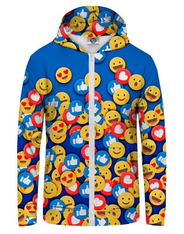 Mr. GUGU & Miss GO Мъжки суичър. Mr. GUGU & Miss GO Emoji