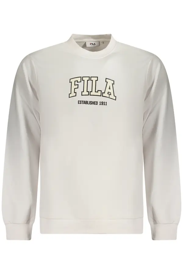 Fila Мъжки суитшърт без качулка, бял