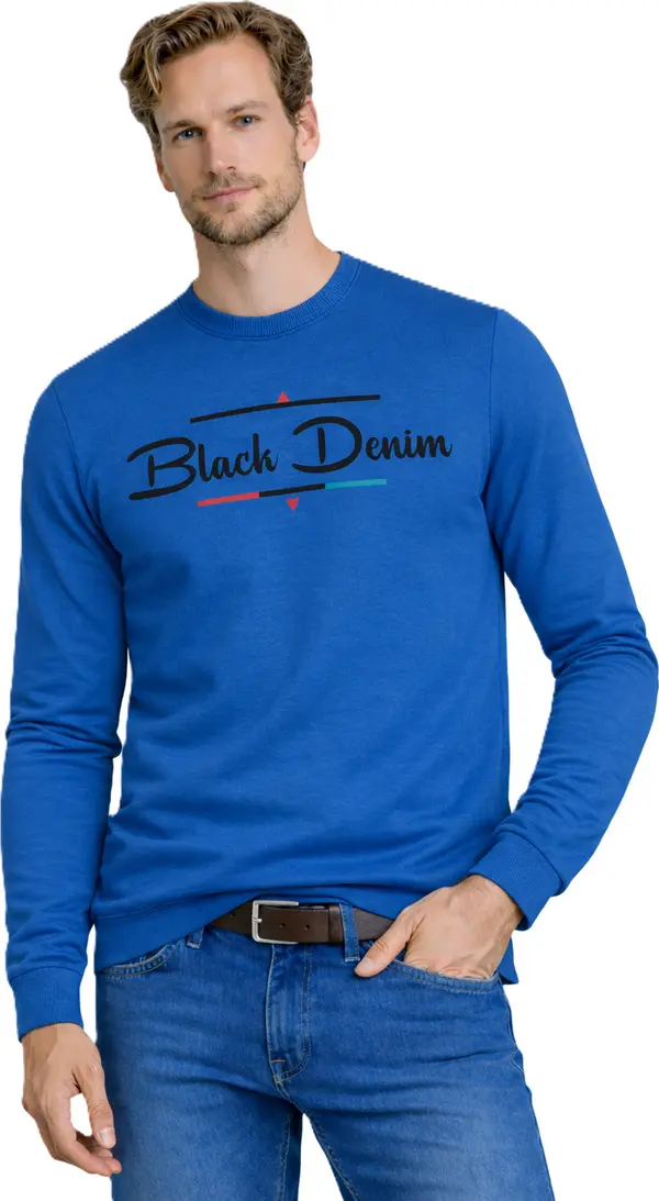 JUMPER Мъжки суитшърт Jumper 202168 син