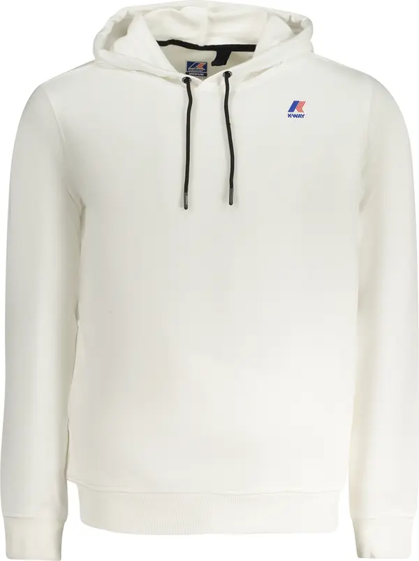 K-Way Мъжки суитшърт K-WAY без цип, бял