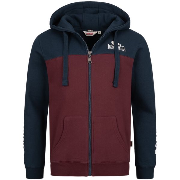Lonsdale Мъжки суитшърт Lonsdale Oxblood