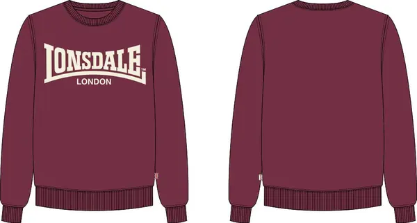 Lonsdale Мъжки суитшърт Lonsdale с нормална кройка