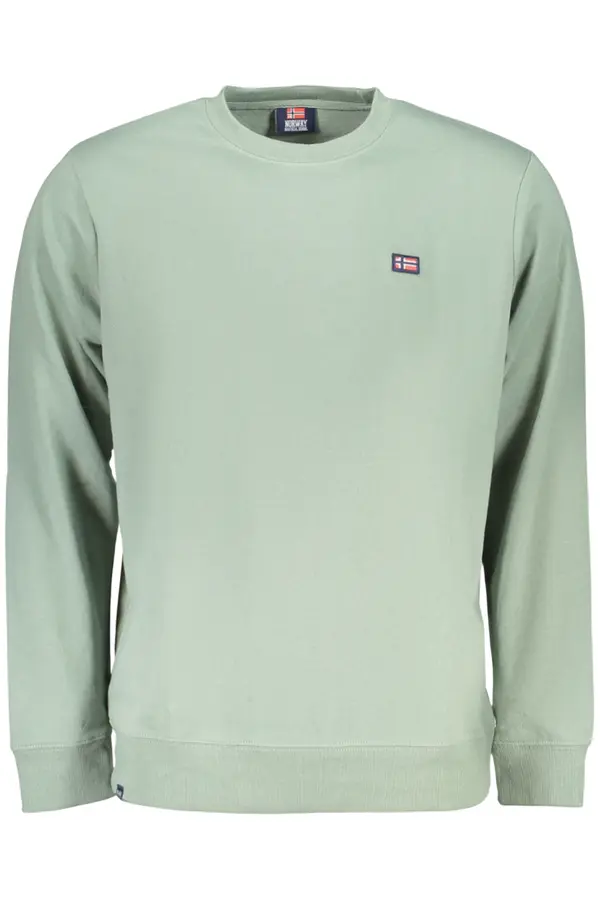 NORWAY 1963 Мъжки суитшърт Норвегия 1963, зелен