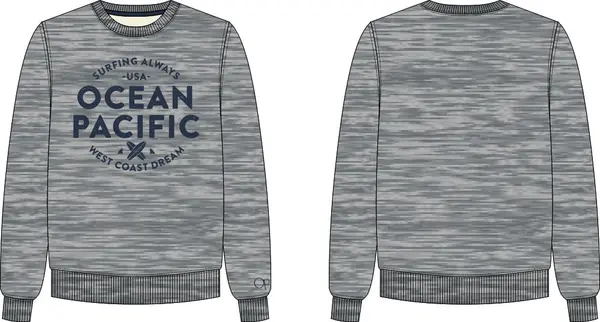 Ocean Pacific Мъжки суитшърт Ocean Pacific с кръгло деколте