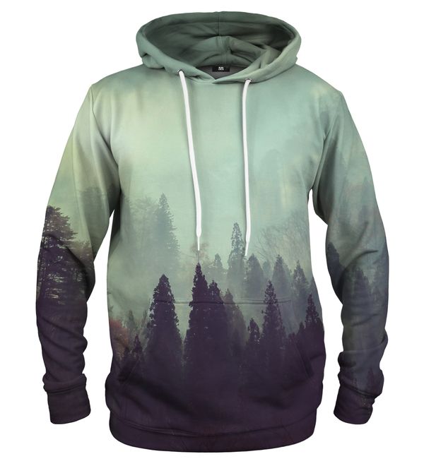 Mr. GUGU & Miss GO Мъжки суитшърт с качулка Mr. GUGU & Miss GO Old Forest